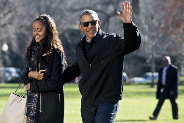 Barack Obama, Malia Obama