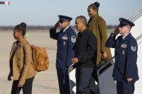 Barack Obama, Michelle Obama, Sasha Obama