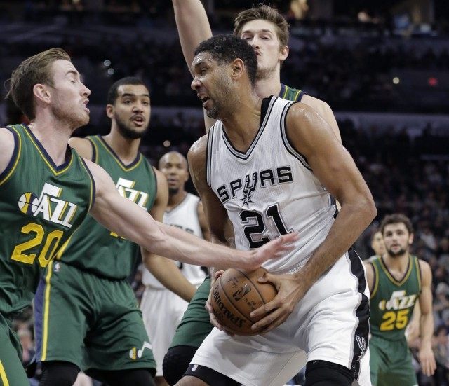 Gordon Hayward, Tim Duncan