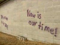 graffiti on mosque UPI YouTube