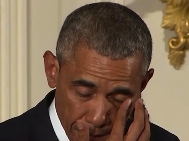 Watch Obama Tears Up During Speech Announcing Executive Action On Gun