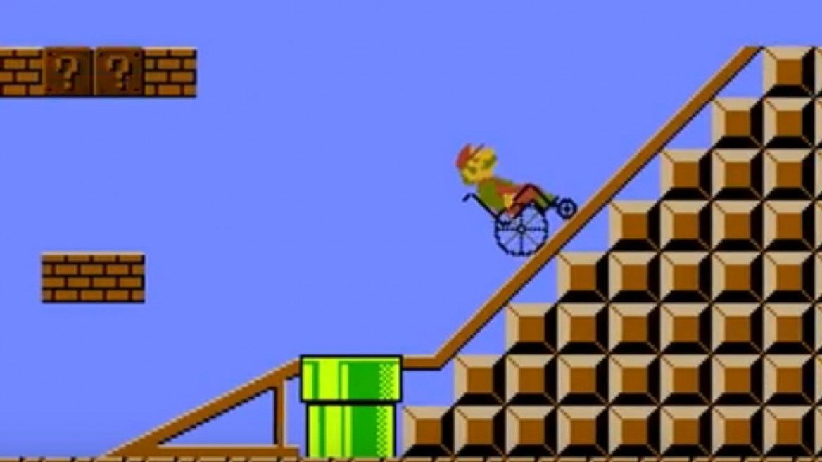 VIDEO Israeli Animators' Viral Clip of WheelchairBound Super Mario