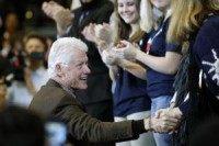 Bill Clinton hits campaign trail for Hillary for the first time in 2016 race