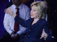 Clinton joins call for end to deportation raids