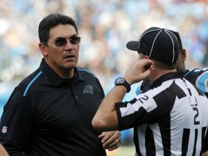 Ron Rivera says Carolina Panthers not "fairly treated"