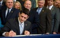 Ryan signs first Obamacare repeal to reach White House