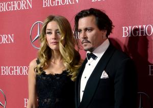 Johnny Depp thanks wife Amber Heard in speech at Palm Springs Film Festival Awards