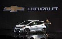 GM unveils mass-market electric Chevy Bolt during car-packed CES
