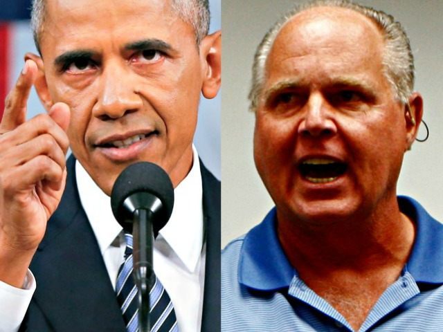 Rush Limbaugh: Obama's Statement About Glocks, Books 'Demonstrably False' - Breitbart News
