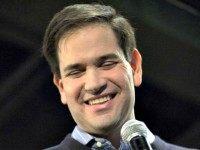 Rubio Smiling Down Andrew Harnik AP