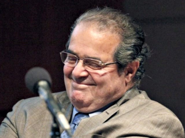 Scalia chuckling APCharles Rex Arbogast