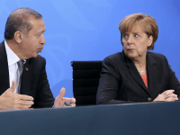 German Chancellor Angela Merkel and Turkish Prime Minister Recep Tayyip Erdogan