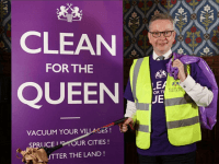 Clean for the queen