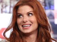 NEW YORK, NY - OCTOBER 14:  Debra Messing visits "FOX & Friends" at FOX Studios on October 14, 2014 in New York City.  (Photo by Rob Kim/Getty Images)
