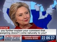 Hillary: People Don’t Say Male Candidates Don’t Smile Enough Or Shouldn’t Talk As Loudly