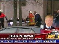 Trump on Brussels Attack: ‘I Would Close Up Our Borders to People Until We Figure Out What Is Going On’