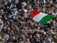 Migrants Profane Italian Flag in Protest over Change in Dinner Menu