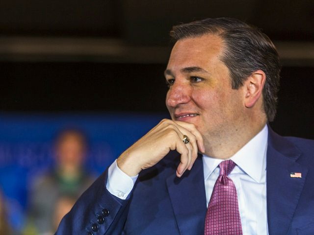 Republican presidential candidate Sen. Ted Cruz, R-Texas listens during a campaign stop, Wednesday, March 30, 2016, in Madison, Wis. (AP Photo/Andy Manis)