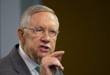 Harry Reid Blames Donald Trump for Violence Against Trump Supporters