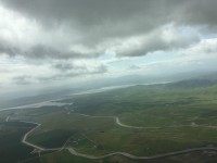 Central Valley aqueducts (Joel Pollak / Breitbart News)
