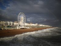 High Winds And Rain Hit The UK