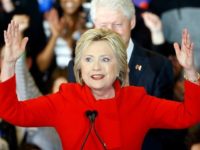 Hillary Victory Red Dress AP