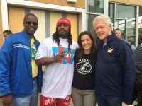 Bill Clinton and Marshawn Lynch Team Up for Oakland
