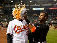 Orioles Ban Pie-in-the-Face for ‘Safety Reasons,’ So Adam Jones Uses Cake