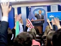 Obama Takes Questions Student Journos SPresident Barack Obama surprised college student journalists who were brought to the White House for a briefing with press secretary Josh Earnest.