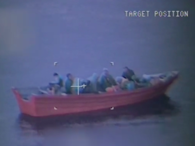 Panga boat (Screen shot / USCG)