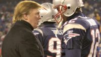 Trump Talks to Tom Brady AP