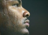 Will Smith, pictured on September 26, 2004, was gunned after the Mercedes he was driving with his wife was rear-ended by a Hummer H2