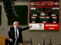 Republican presidential candidate Donald Trump on January 30, 2016 in Clinton, Iowa.