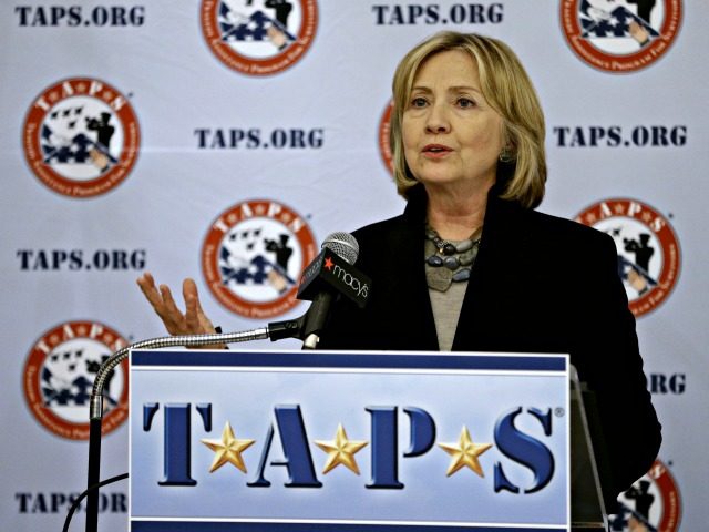 http://media.breitbart.com/media/2016/05/Hillary-Clinton-TAPS-APFrank-Franklin-II-640x480.jpg