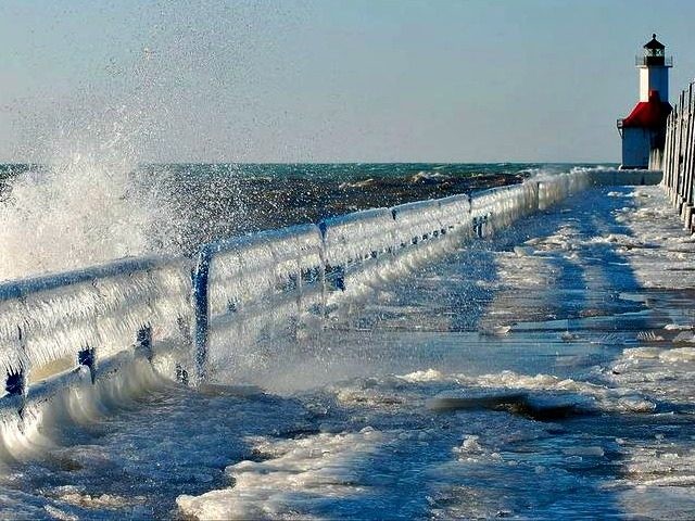 Rising Lake Michigan TOM GILLFLICKR