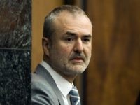 FILE - In this Wednesday, March 16, 2016, file photo, Gawker Media founder Nick Denton arrives in a courtroom in St. Petersburg, Fla. Gawker Media has filed for Chapter 11 bankruptcy protection, about three months after pro wrestler Hulk Hogan won a $140 million lawsuit against the online gossip and news publisher. (AP Photo/Steve Nesius, Pool, File)