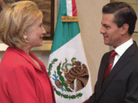 Enrique Peña Nieto and Hillary Clinton