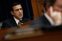 WASHINGTON, DC - JUNE 20: House Oversight and Government Reform Committee Chairman Darrell Issa (R-CA) speaks during the testimony of Internal Revenue Service Commissioner John Koskinen  June 23, 2014 in Washington, DC. The committee hearing was titled "IRS Obstruction: Lois Lerner's Missing E-Mails, Part I."  (Photo by Win McNamee/Getty Images)