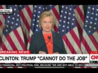 Hillary Clinton Thin Skin Trump Speech CNN