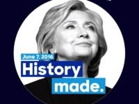 Hillary Clinton magnet (Clinton campaign)