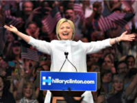 Hillary Wins Nom TIMOTHY A. CLARYAFPGetty Images