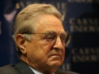 US billionaire financier George Soros speaks about his new book 'The Age of Fallibility: Consequences of the War on Terror' 13 September 2006 in Washington, DC.