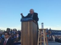 Bernie Sanders in San Diego (Adelle Nazarian / Breitbart News)