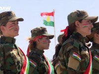 Watch: Yazidi Women Graduate Peshmerga Training to Fight Islamic State in Iraq