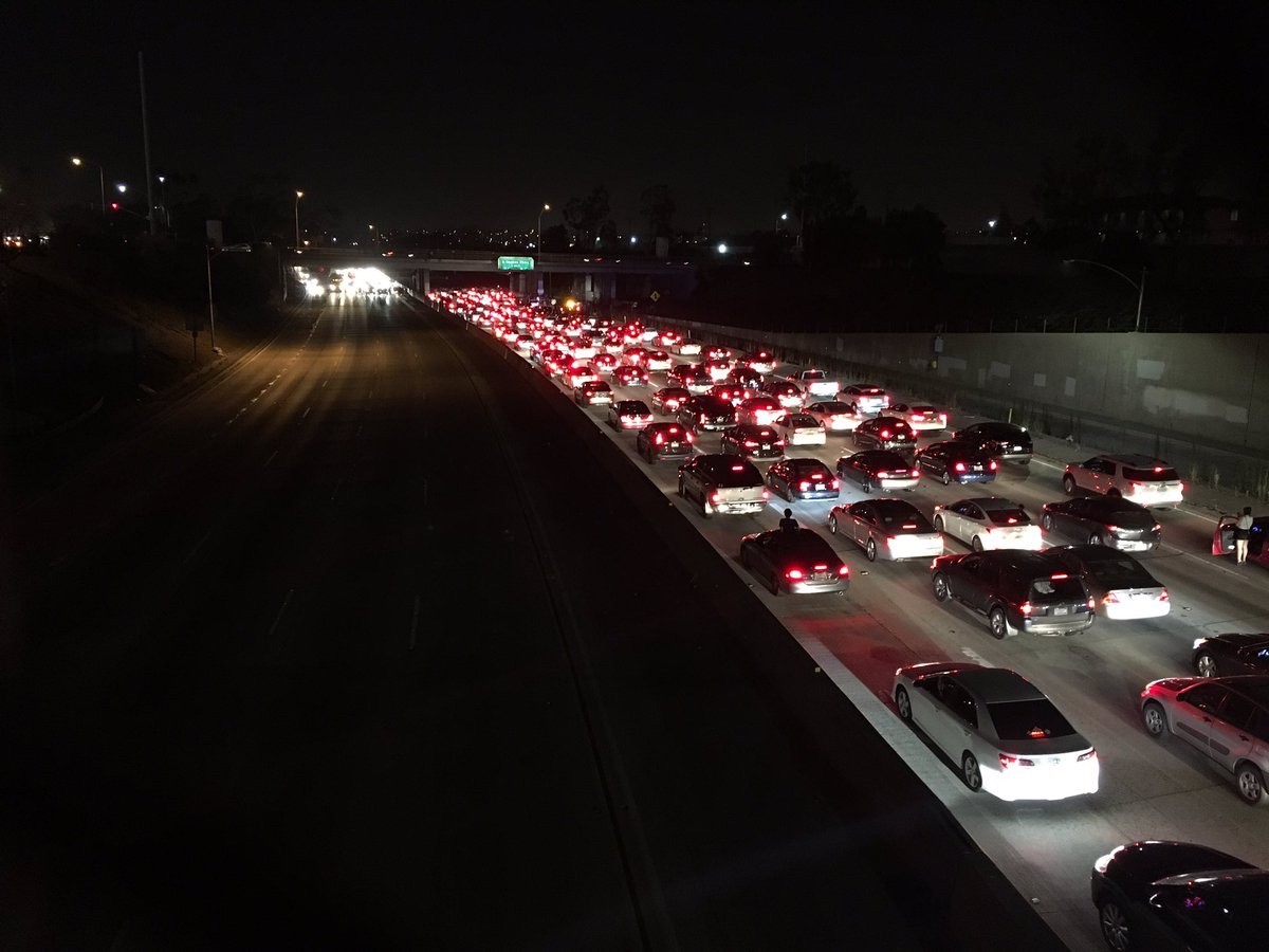 Black Lives Matter Shuts Down The 405 Freeway In L A