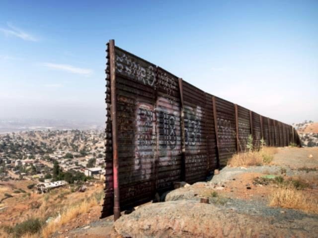 SAN DIEGO, CA - MAY 27: A gap in the fence near the U.S.-Mexico border  overlooking Tijuana, Mexico on May 27, 2014 near San Diego, California. (Photograph by Charles Ommanney/Reportage by Getty Images)