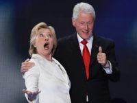 Clintons at DNC (Saul Loeb / AFP / Getty)