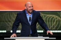 CLEVELAND, OH - JULY 19: UFC President Dana White delivers a speech on the second day of the Republican National Convention on July 19, 2016 at the Quicken Loans Arena in Cleveland, Ohio. Republican presidential candidate Donald Trump received the number of votes needed to secure the party's nomination. An estimated 50,000 people are expected in Cleveland, including hundreds of protesters and members of the media. The four-day Republican National Convention kicked off on July 18.  (Photo by Alex Wong/Getty Images)