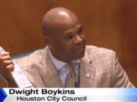 Houston City Councilman Dwight Boykins
