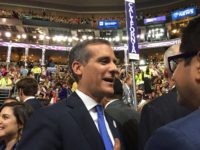 Garcetti at DNC (Joel Pollak / Breitbart News)